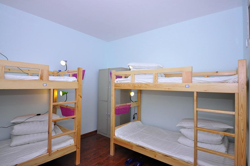 798 International Youth Hostel Jinan Zimmer foto